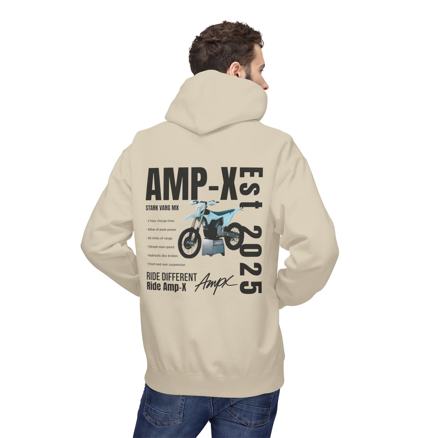 Amp-X Stark Varg MX Unisex Midweight Softstyle Fleece Hoodie