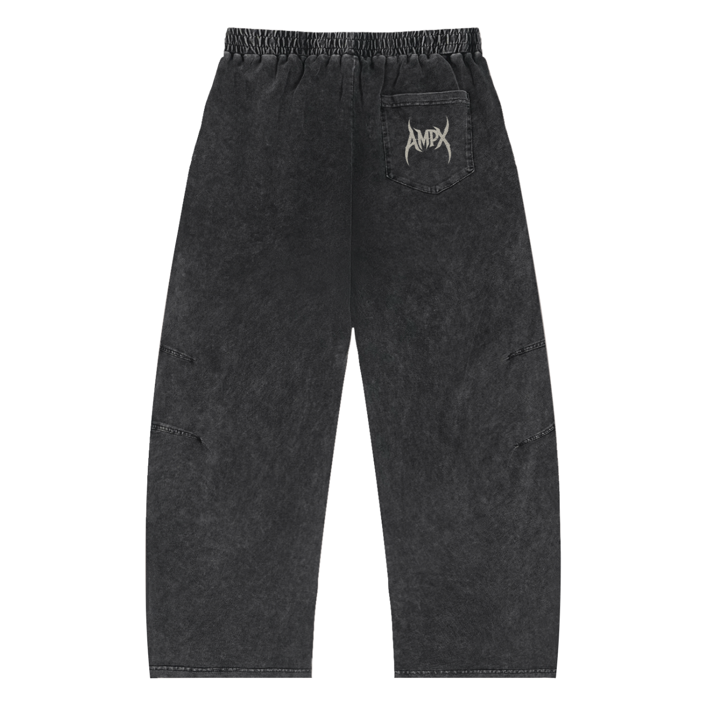 AMPX Snow Wash Drawstring Cotton Pants